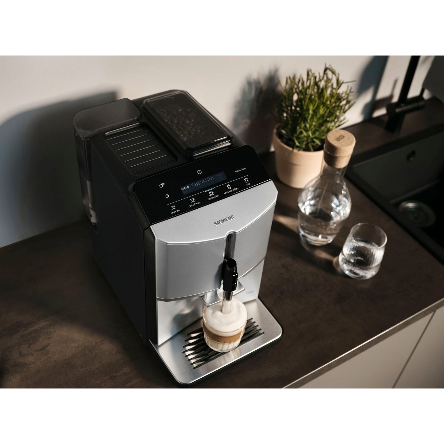 TF303G07 EQ300 Fully Automatic Bean to Cup Coffee Machine
