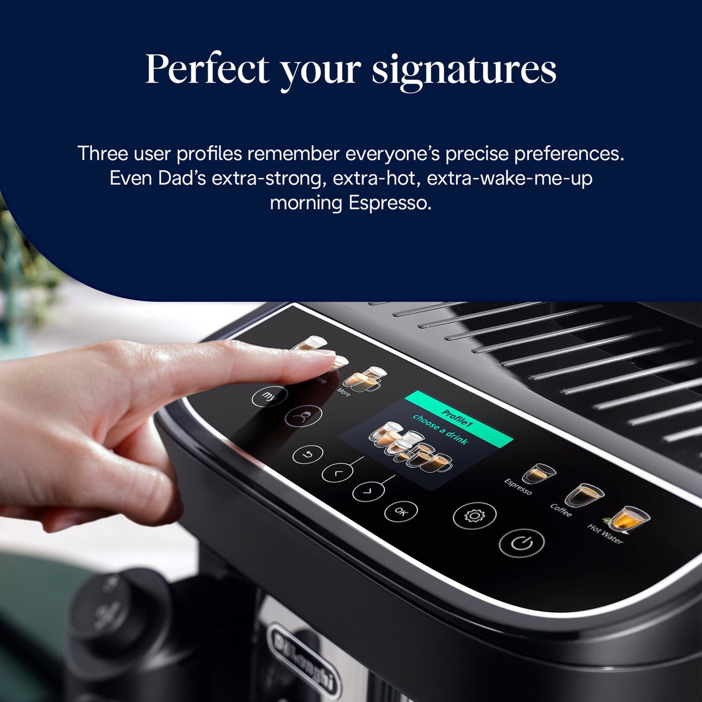 Magnifica Evo Next ECAM310.60.B Bean to Cup Coffee Machine - Black